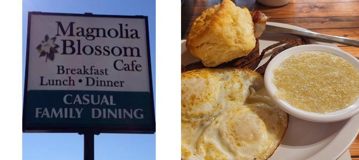 Magnolia Blossom Cafe Menu