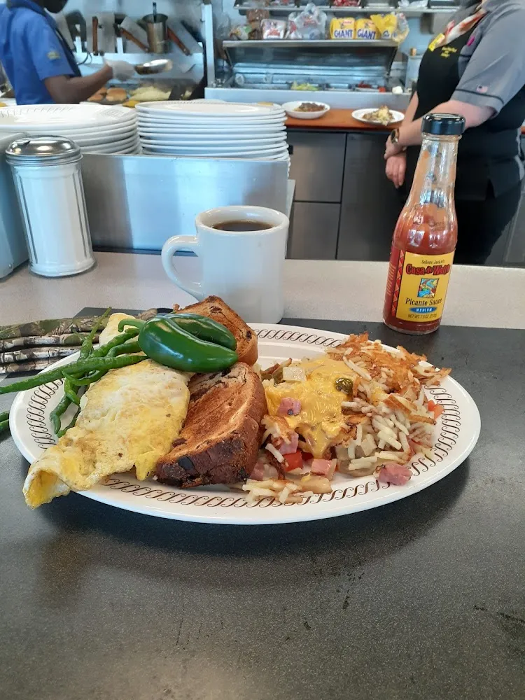 Ham N Cheese Omlet